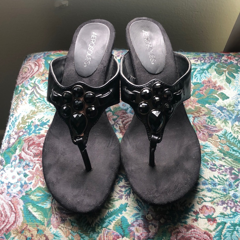 Aerosols Mound Trip Dress Sandals